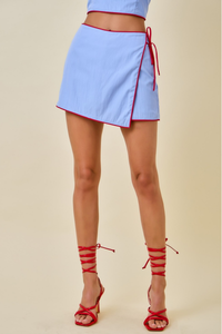 Mini Wrap Skort