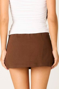 Side Slit Skort