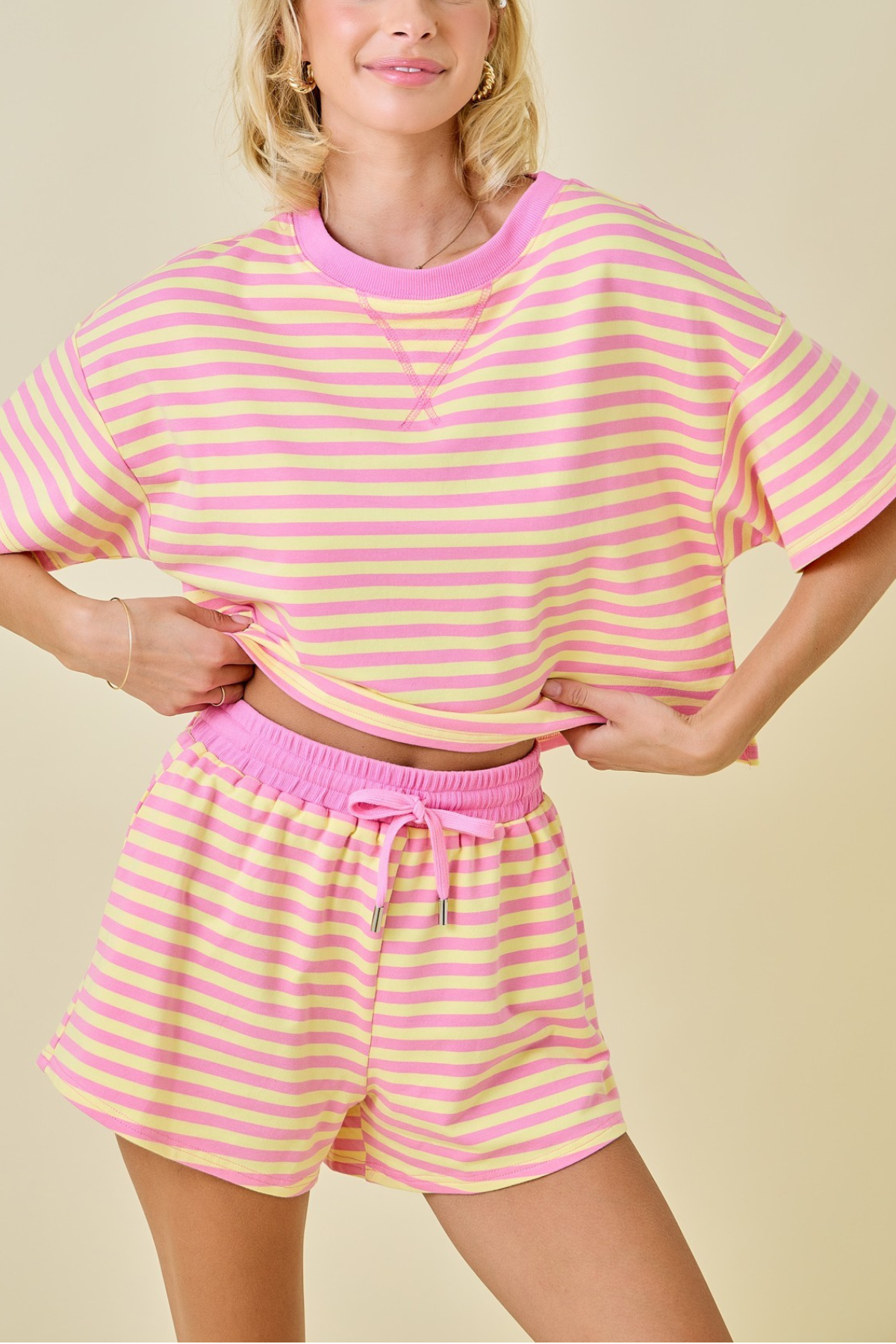 Boxy Terry Short Sleeve Tee