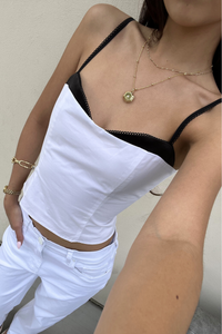 Contrast Tank Top