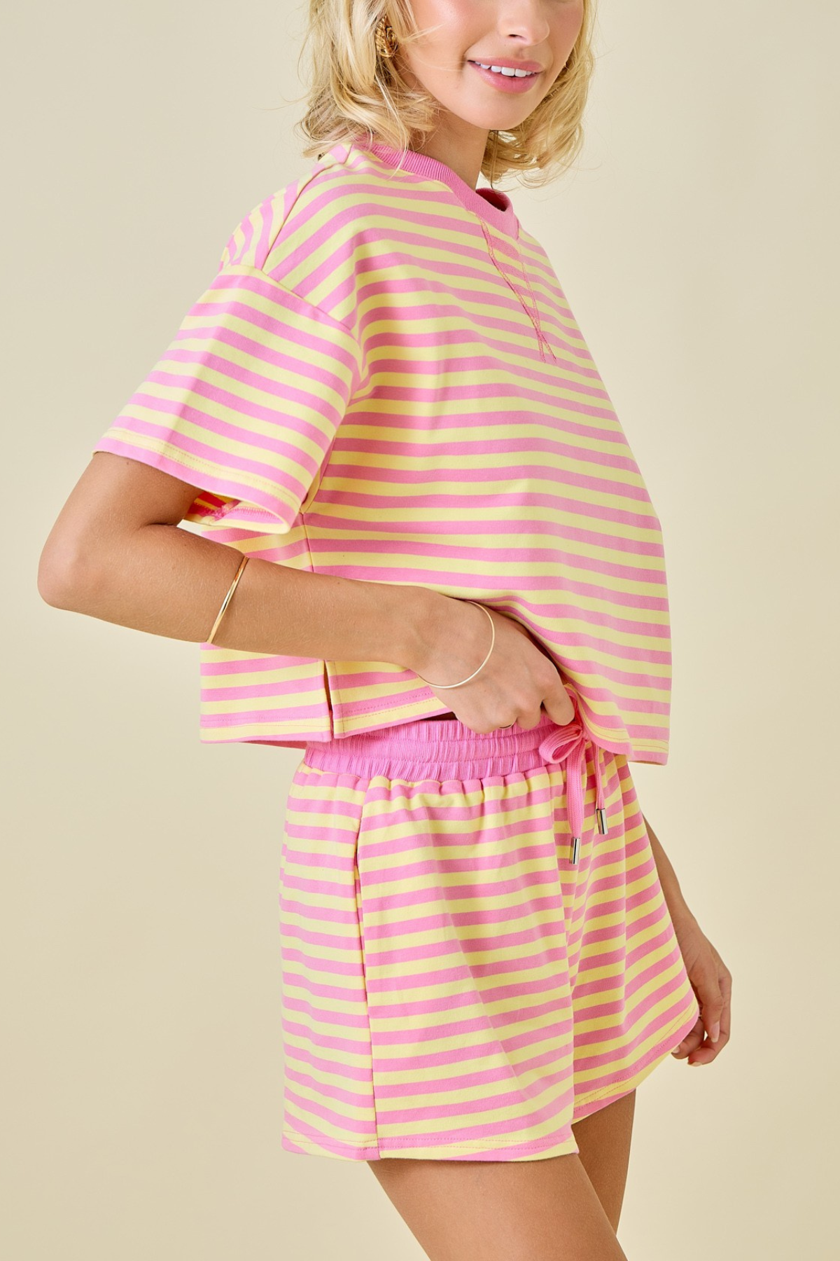Boxy Terry Short Sleeve Tee