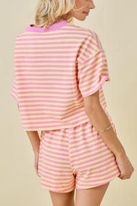Boxy Terry Short Sleeve Tee