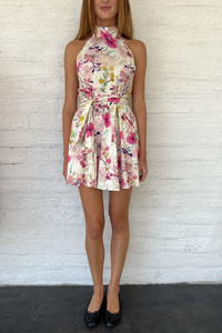 Band Belted Mini Dress