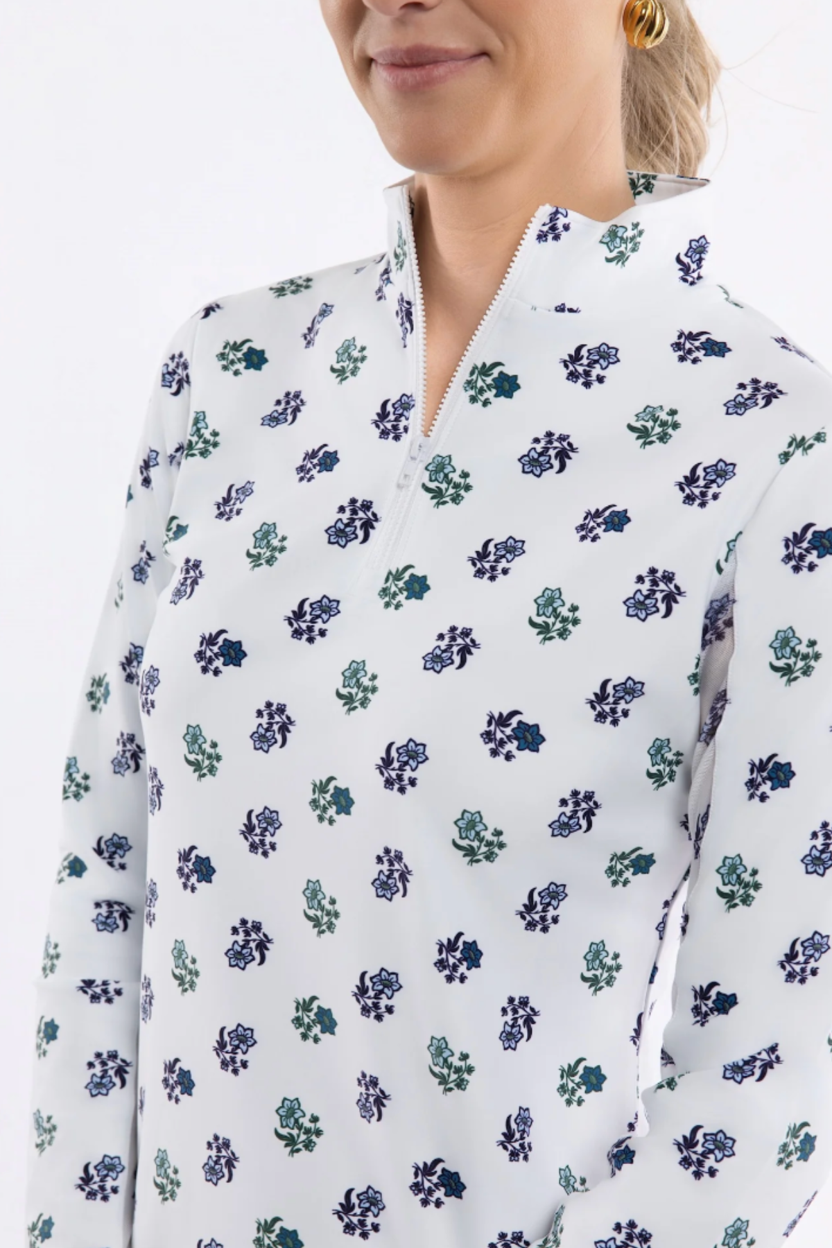 Smith & Quinn Ava Ruffle Quarter Zip