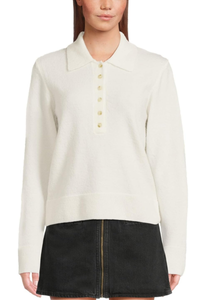 Michael Stars Margie Polo Sweater
