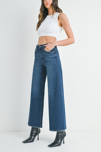 JBD Over The Boot High Rise Wide Leg Jeans