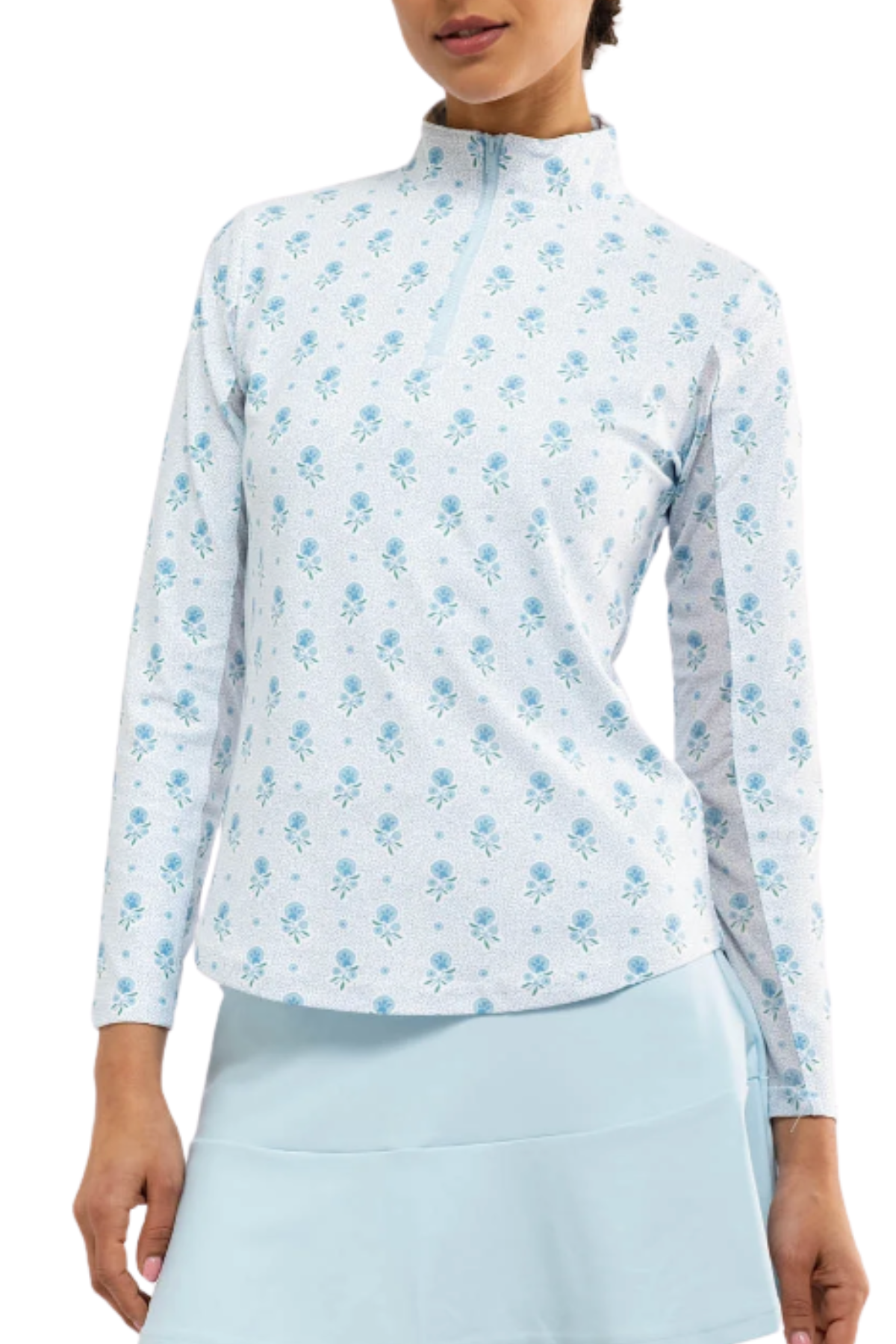 Smith & Quinn Ava Ruffle Quarter Zip