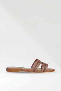 Steve Madden Hadyn Mesh Flat Slide Sandals