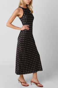Juniper Polka Dot Midi Dress