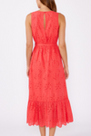 Eyelet Tank Midi Dress