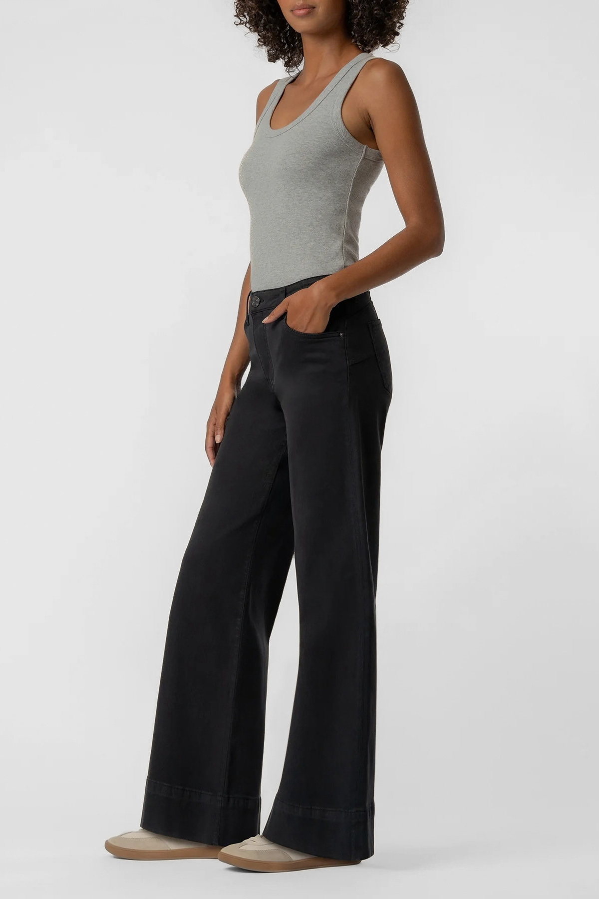Kut Maya High Rise Fab Ab Wide Leg