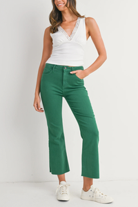 JBD Cropped Denim Flare