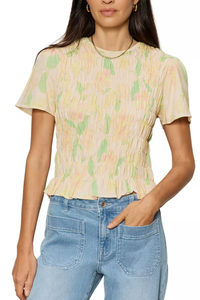 Sanctuary Better Together Smocked Top