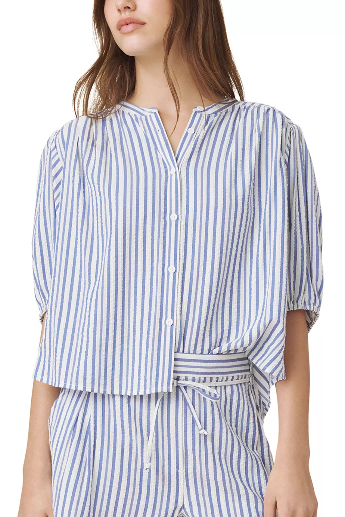 Splendid Madelyn Stripe Blouse