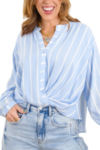SRB Striped Mix Top