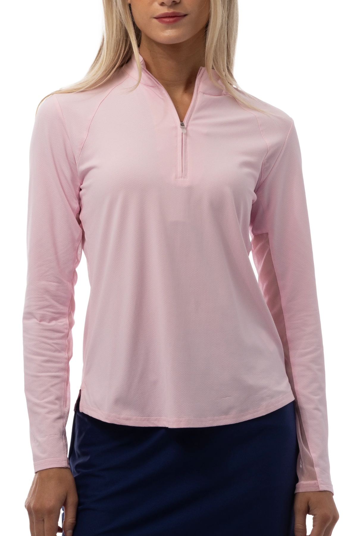 Sansoleil Long Sleeve Mock Top