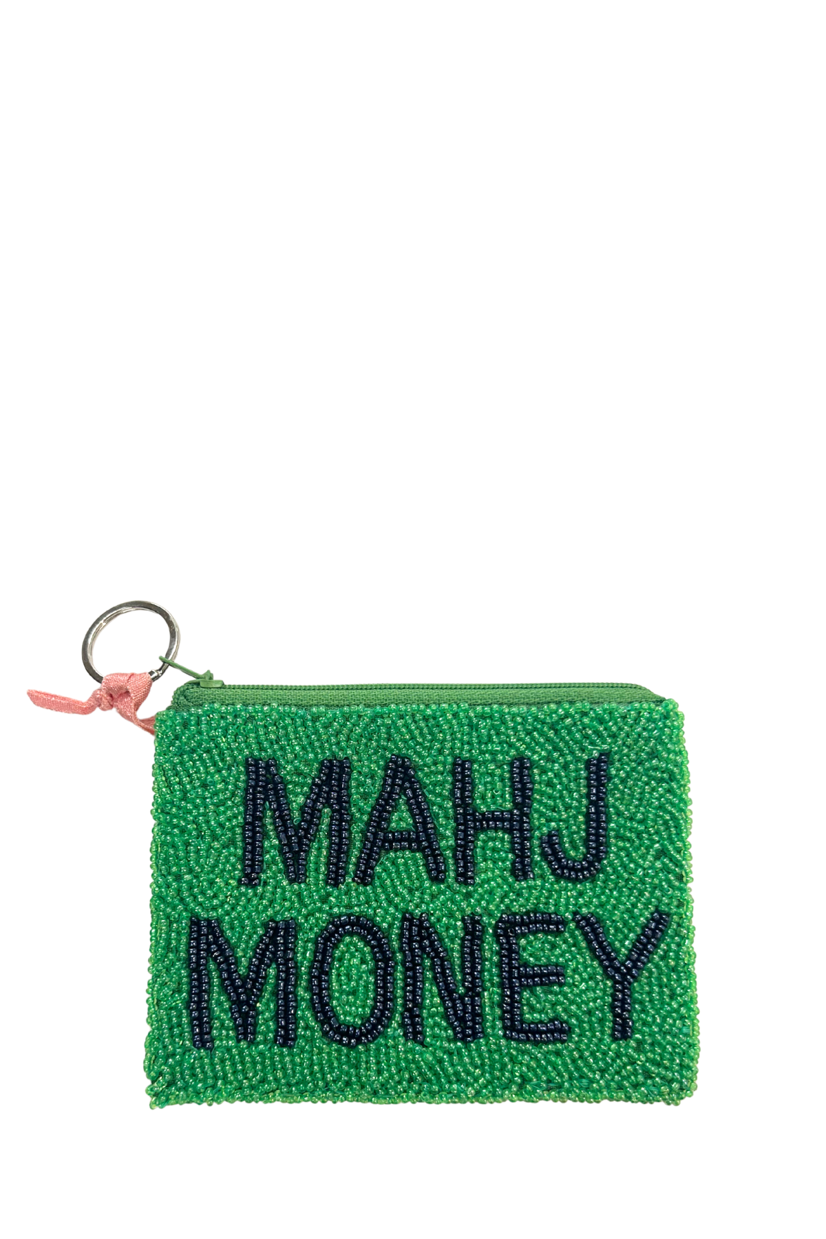 Mahj Money Beaded Coin Purse