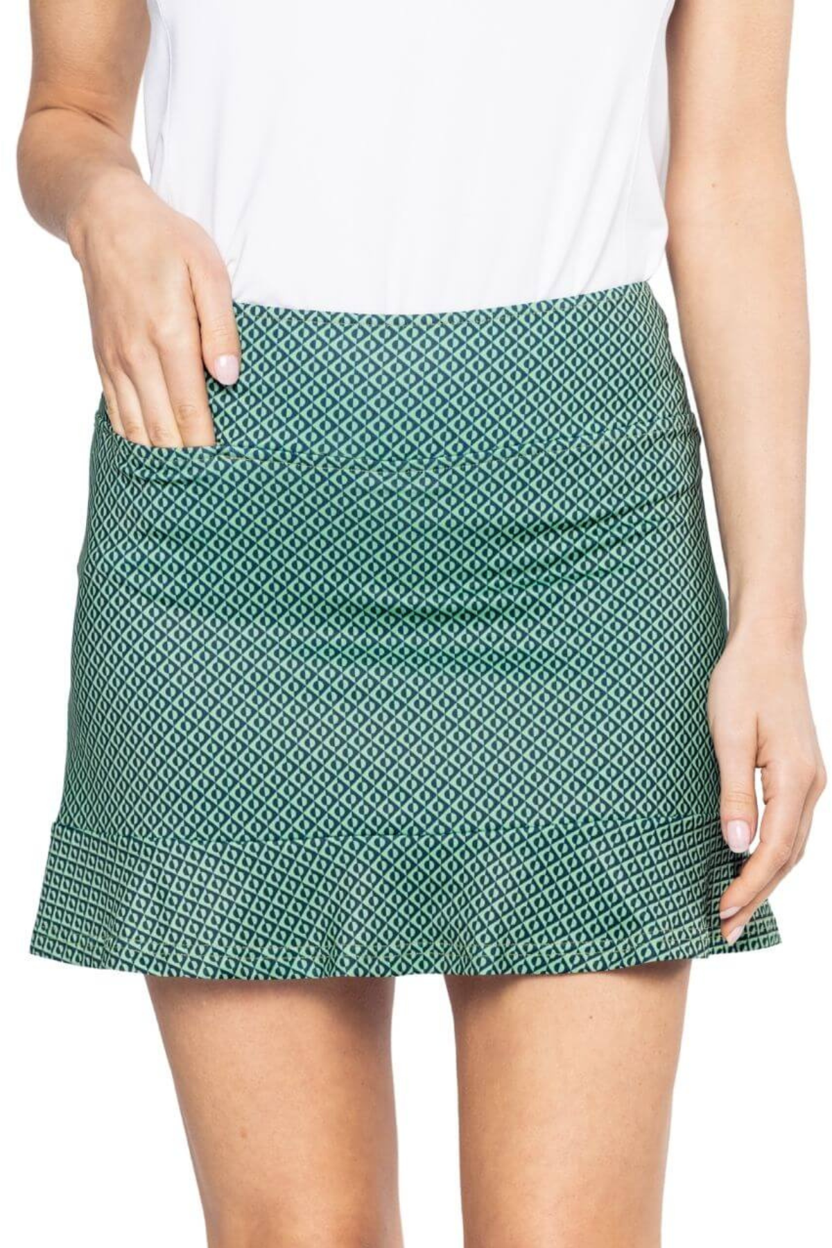 Golftini A-Line 16.5" Stretch Skirt