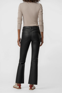 Kut Kelsey Coated High Rise Ankle Flare