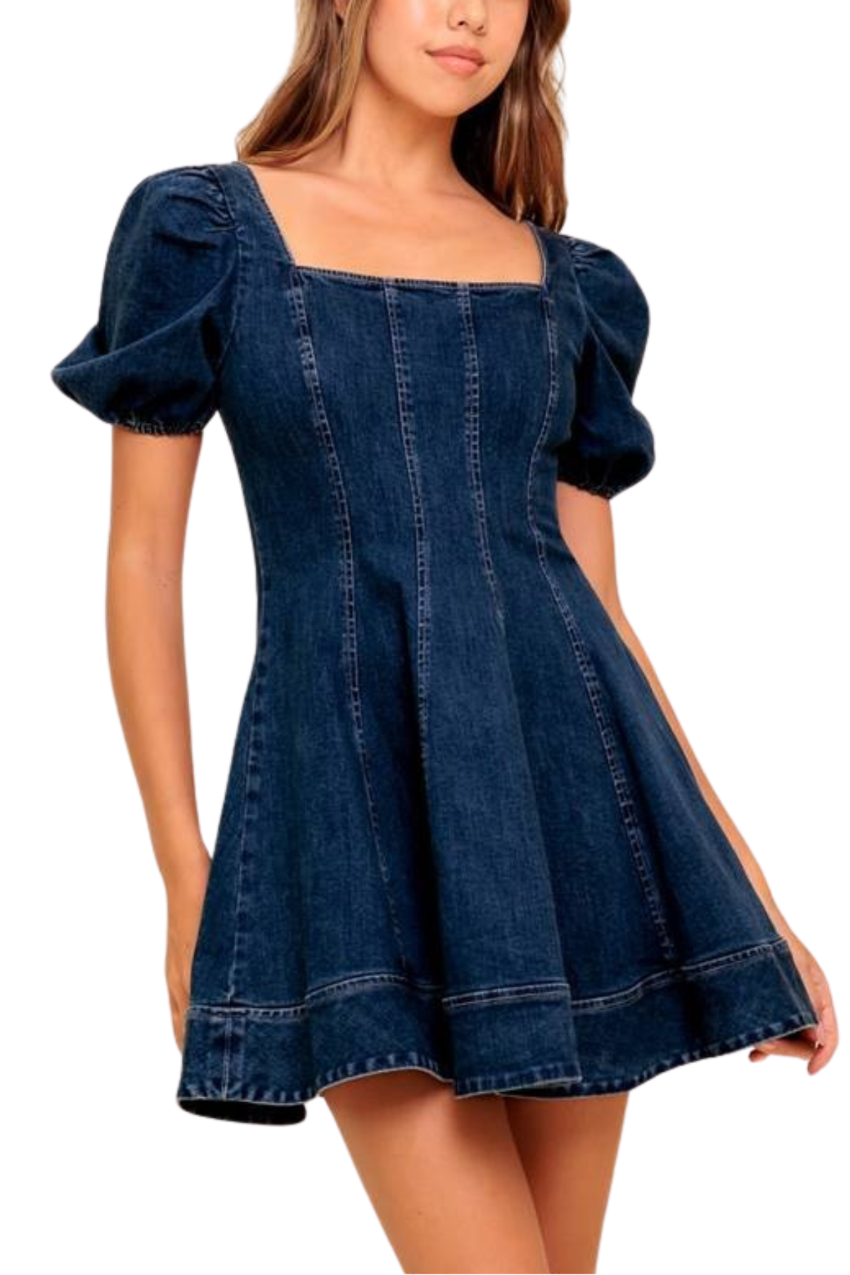 Denim Mini Dress