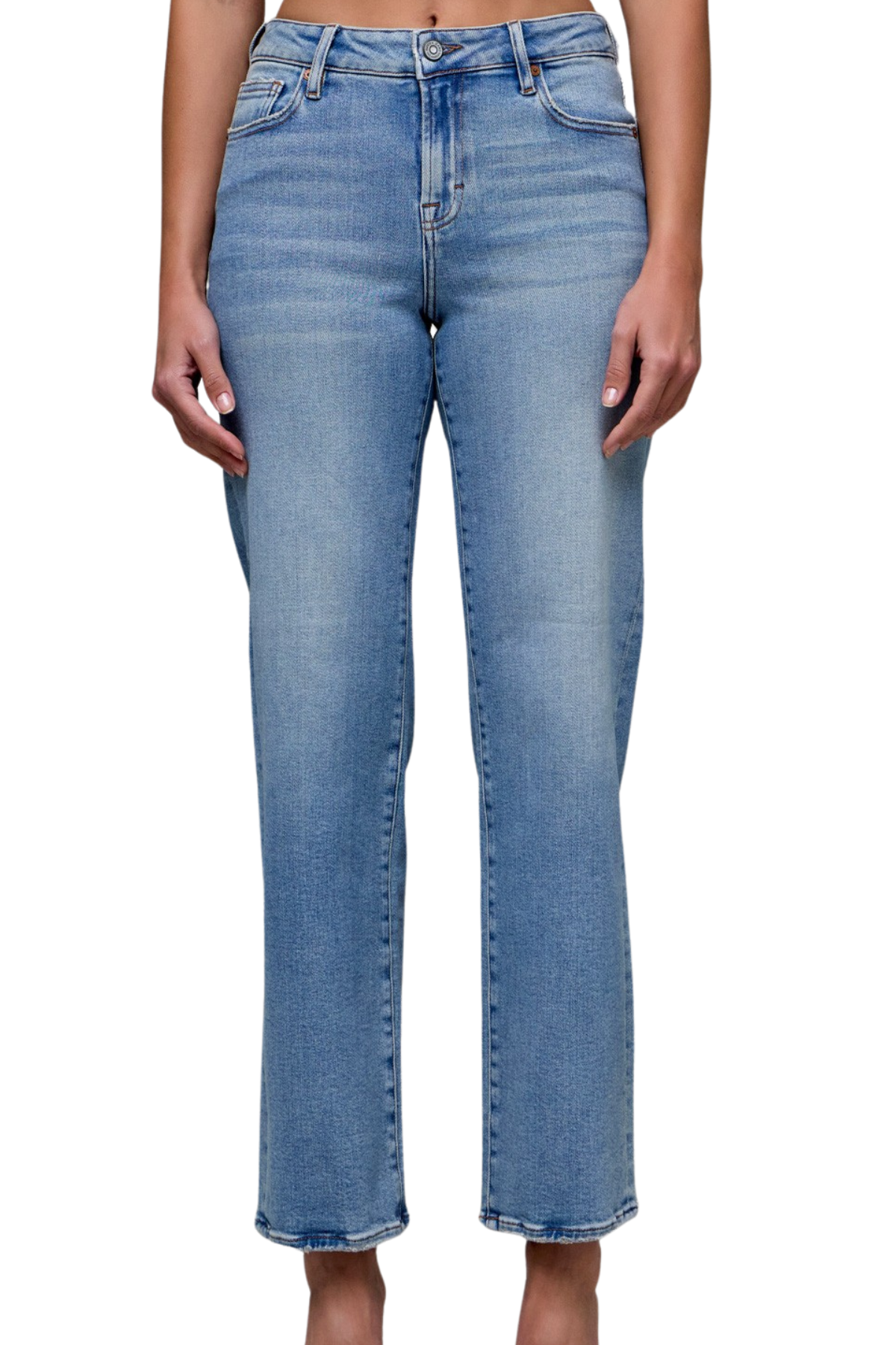Hidden Ella Mid Rise Classic Straight