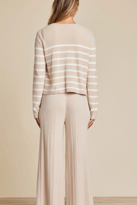 Barefoot Dreams Striped Cardigan