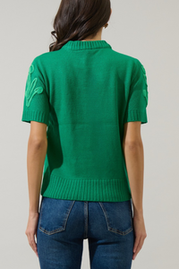 Winsley Floral Embroidered Sweater Top