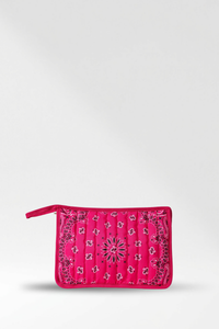 Bandana Print Pouch