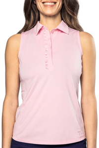 Golftini Ruffle Sleeveless Polo