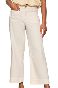 Sanctuary Soft Marine Wide Leg Crop Pant