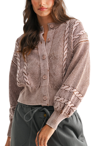 Cable Knit Cardigan