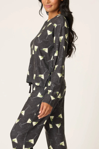 P.J. Merrier With A Martini Long Sleeve