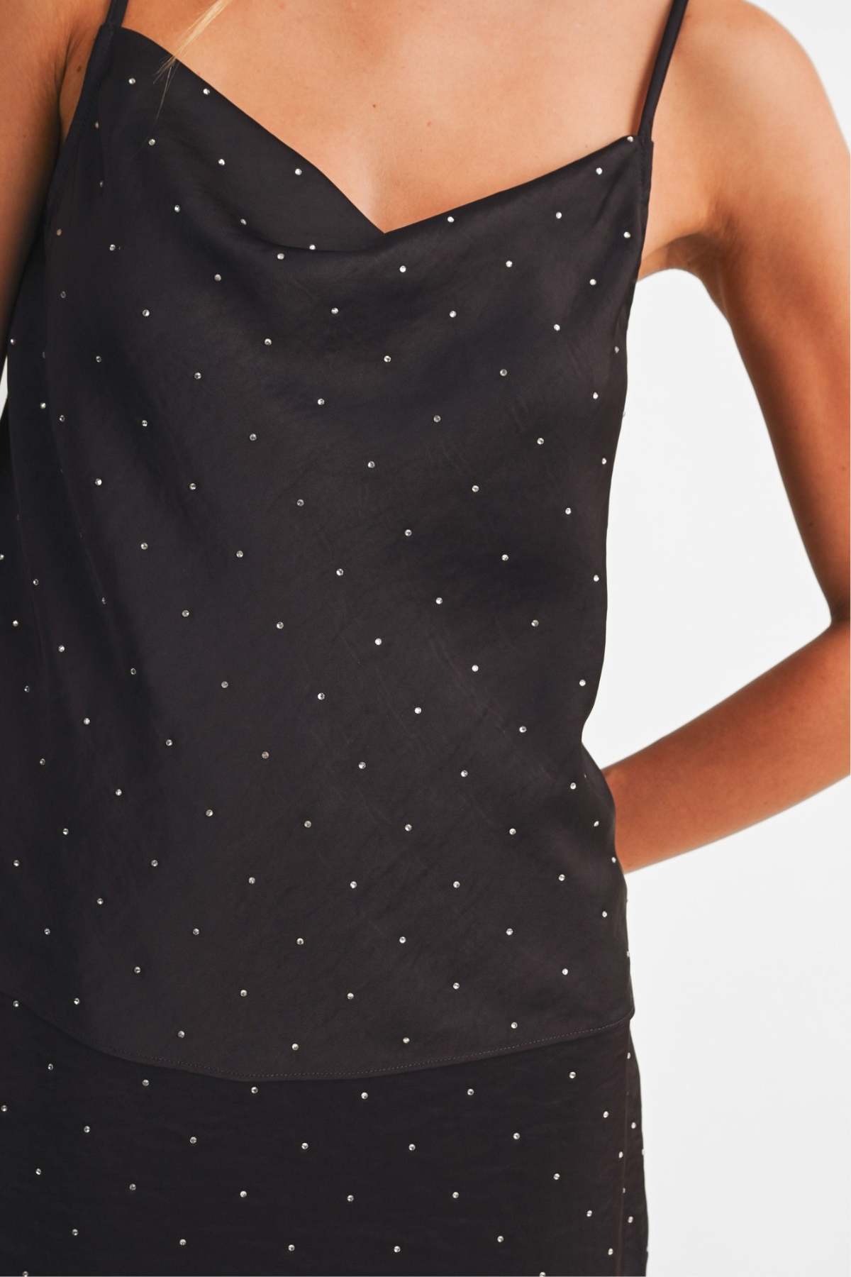 Rhinestone Cami Top
