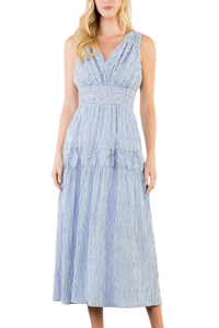THML Sleeveless Tiered Dress
