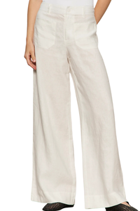 Sanctuary Linen Marine Wide Leg Pant