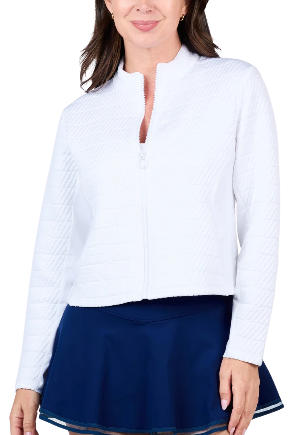 Sofibella Quilt Zip Jacket