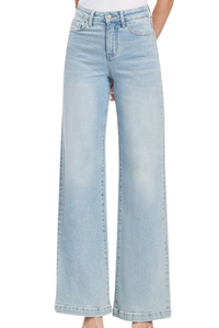 Vervet High Rise Wide Leg Jeans