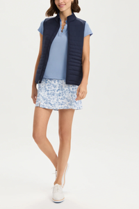 Renwick Quilted Knit Vest