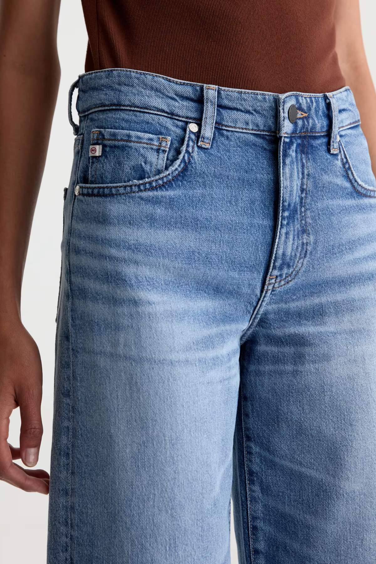 AG Saige Wide Leg Crop