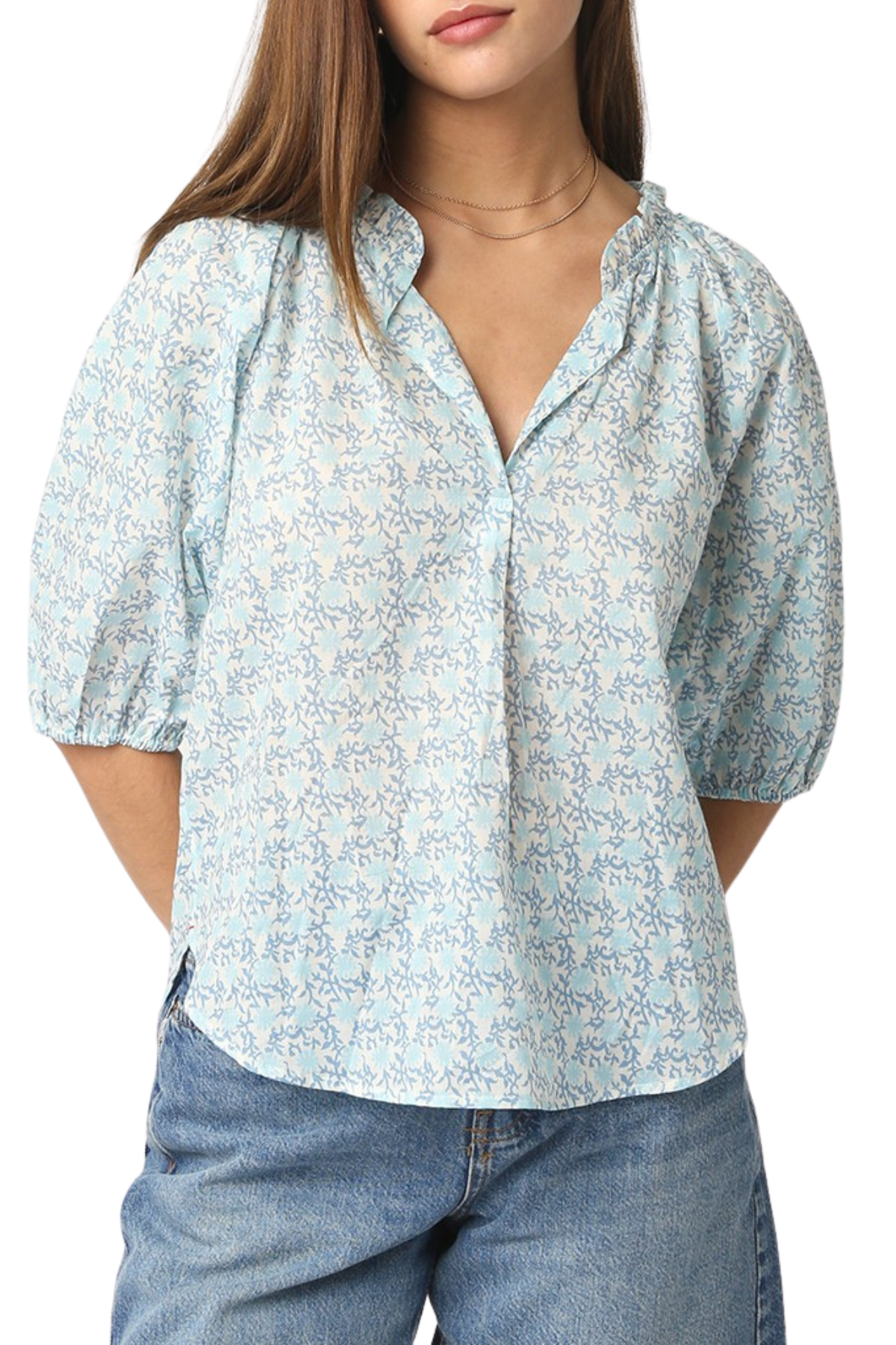 Alena Puff Sleeve Blouse