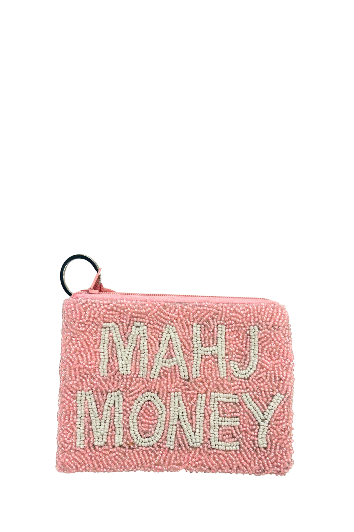Mahj Money Beaded Coin Purse