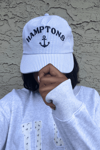 Hamptons Seersucker Hat