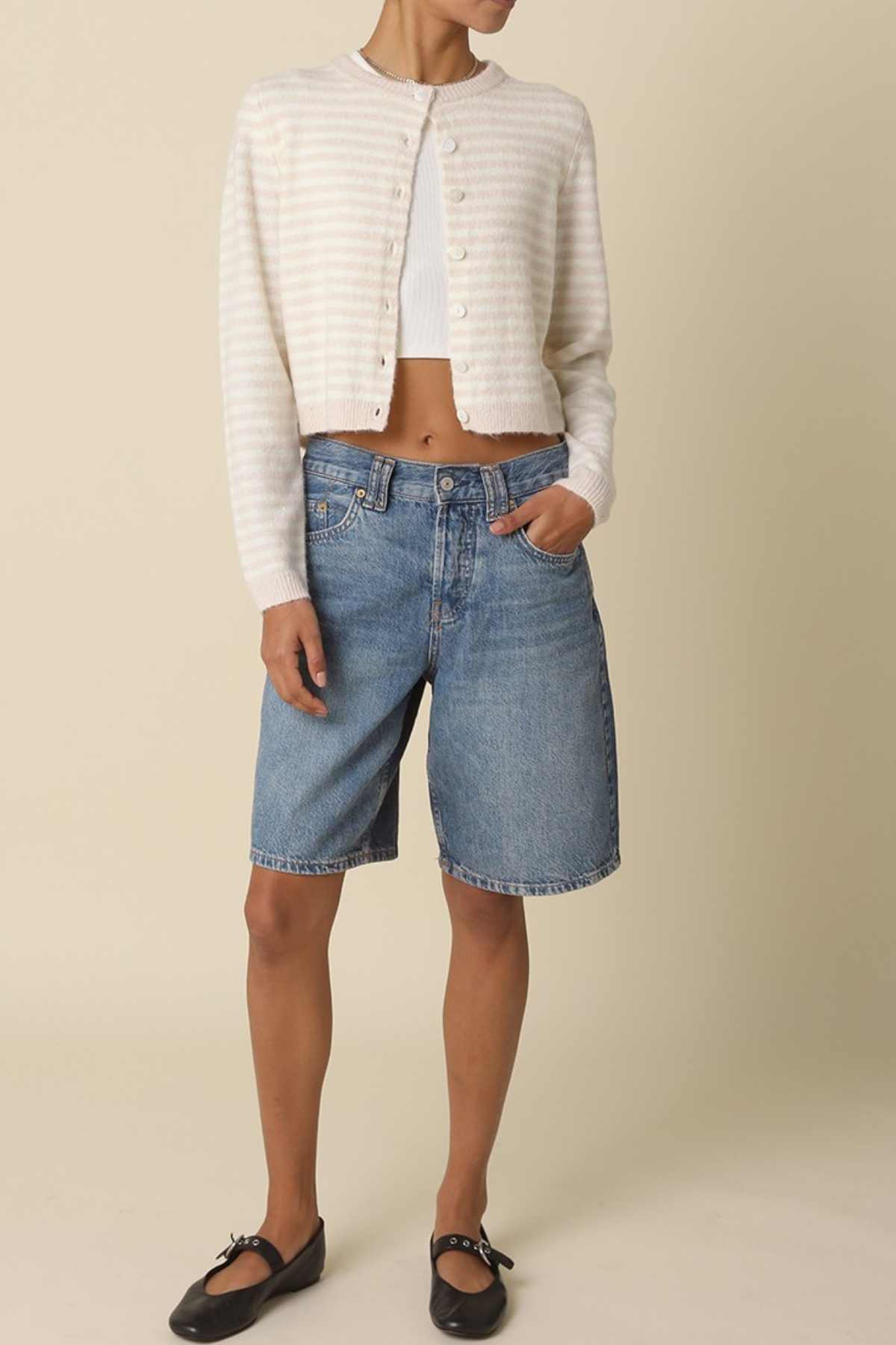 Deja Cropped Cardigan
