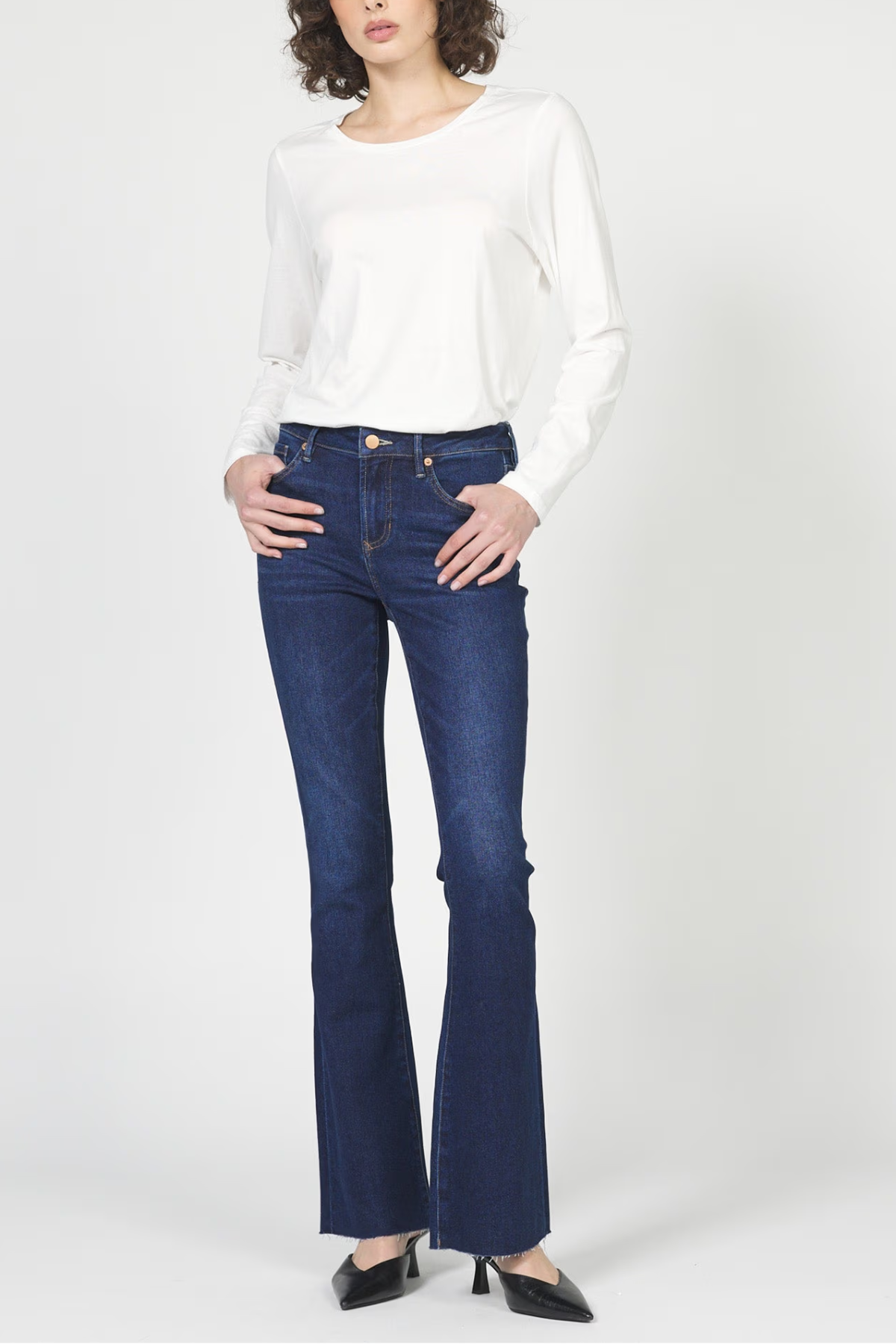 Dear John Rosa Mid Rise Flare