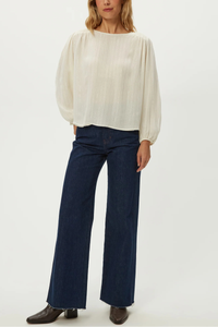 Michael Stars Dolly Metallic Stripe Top