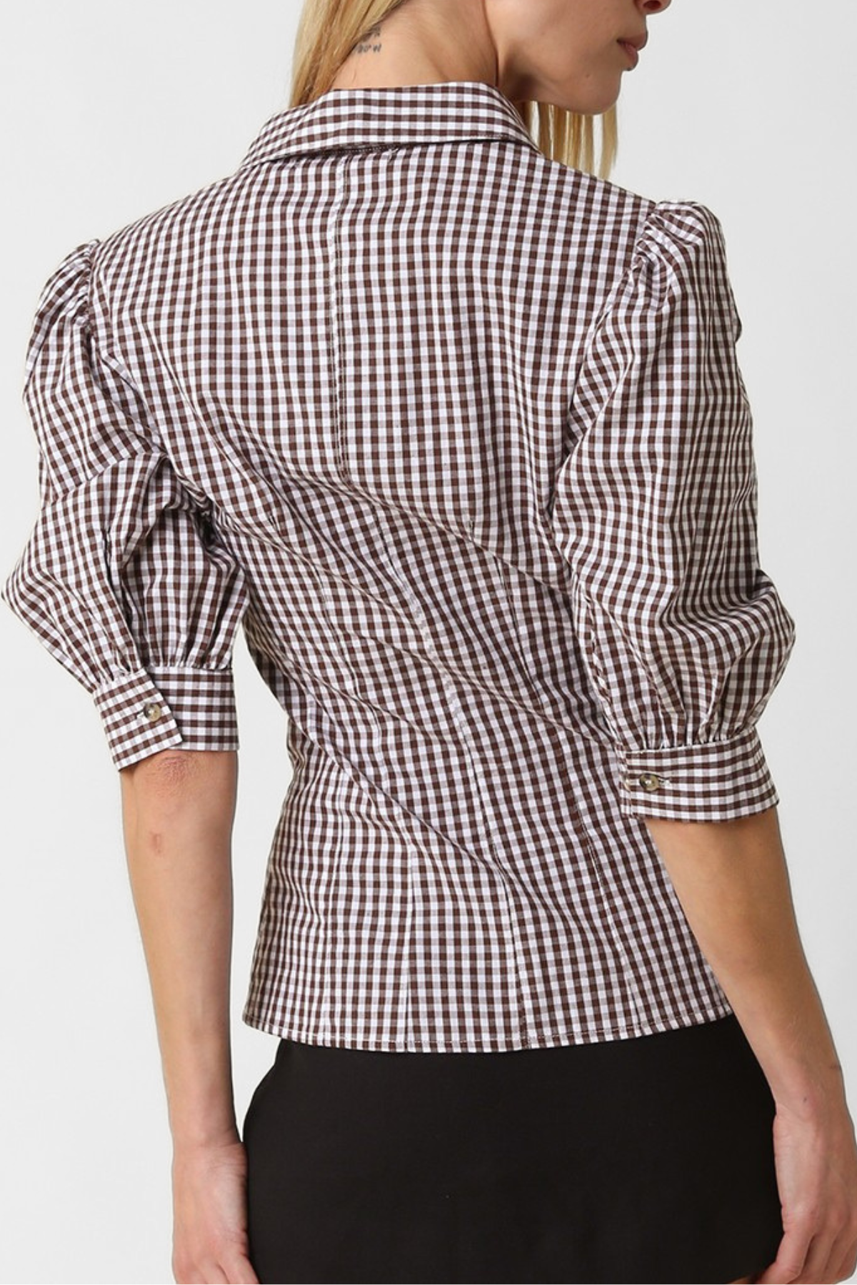 Anni Gingham Blouse