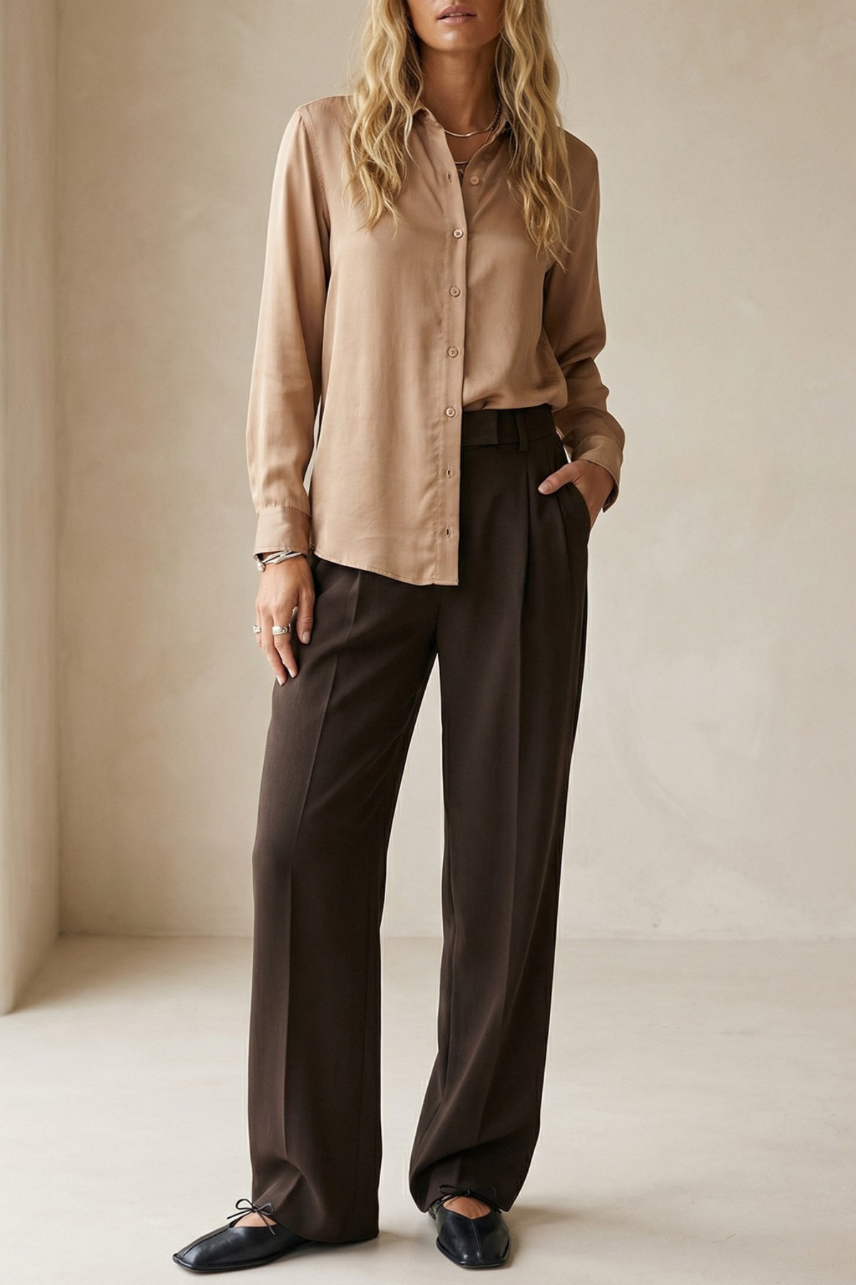 Basic Button Down Top