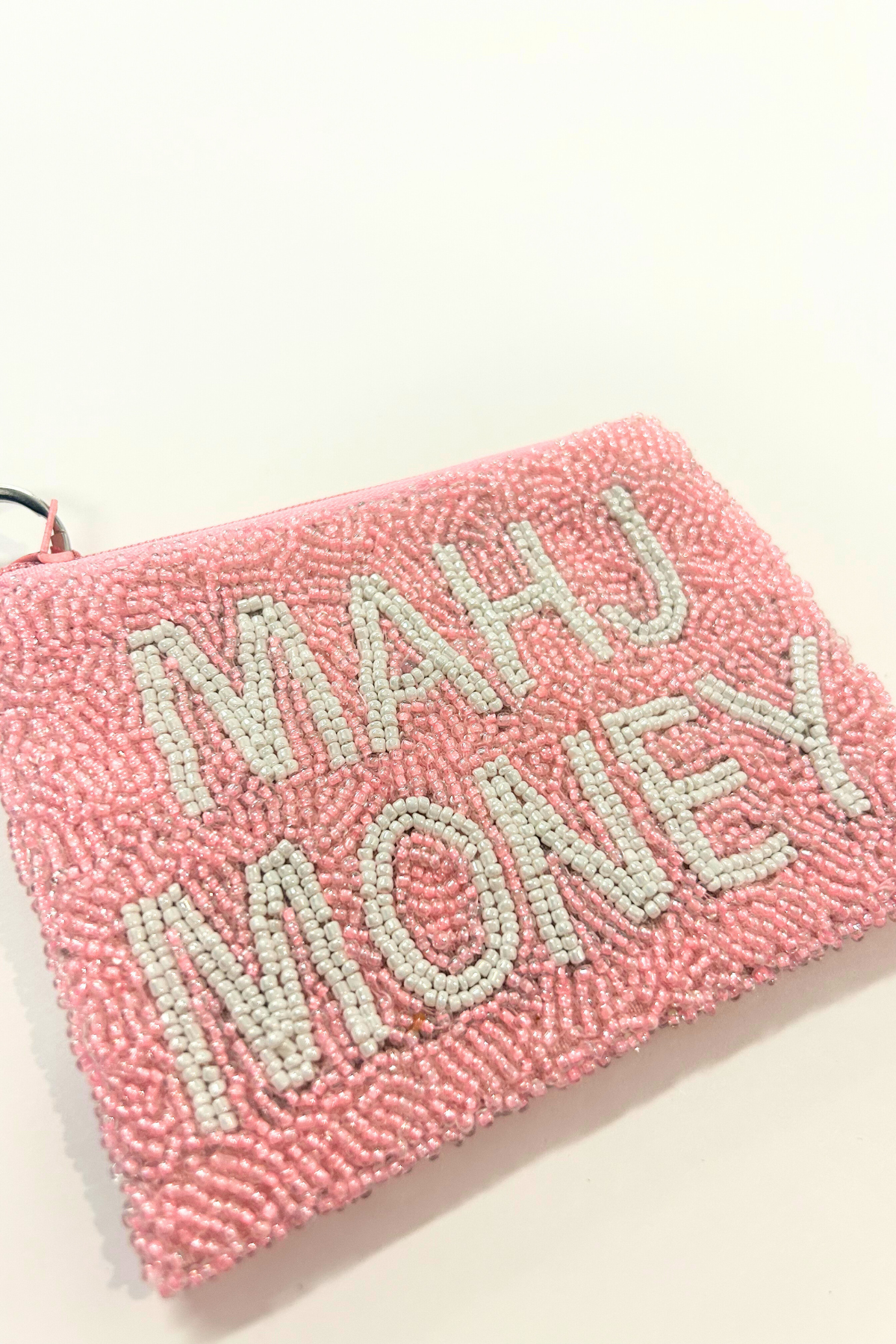 Mahj Money Beaded Coin Purse