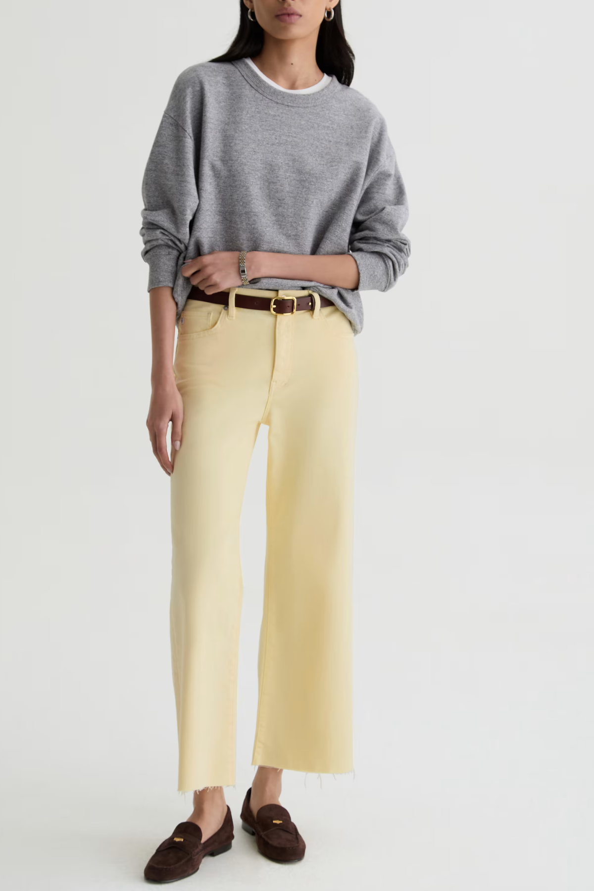 AG Saige Wide Leg Crop Jean