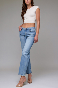 Hidden Ella Mid Rise Classic Straight